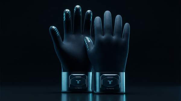 Editorial illustration for Three Haptic Feedback Technologies for VR/AR: How to Match Vibrotactile, Pneumatic, and EMS to Your Project